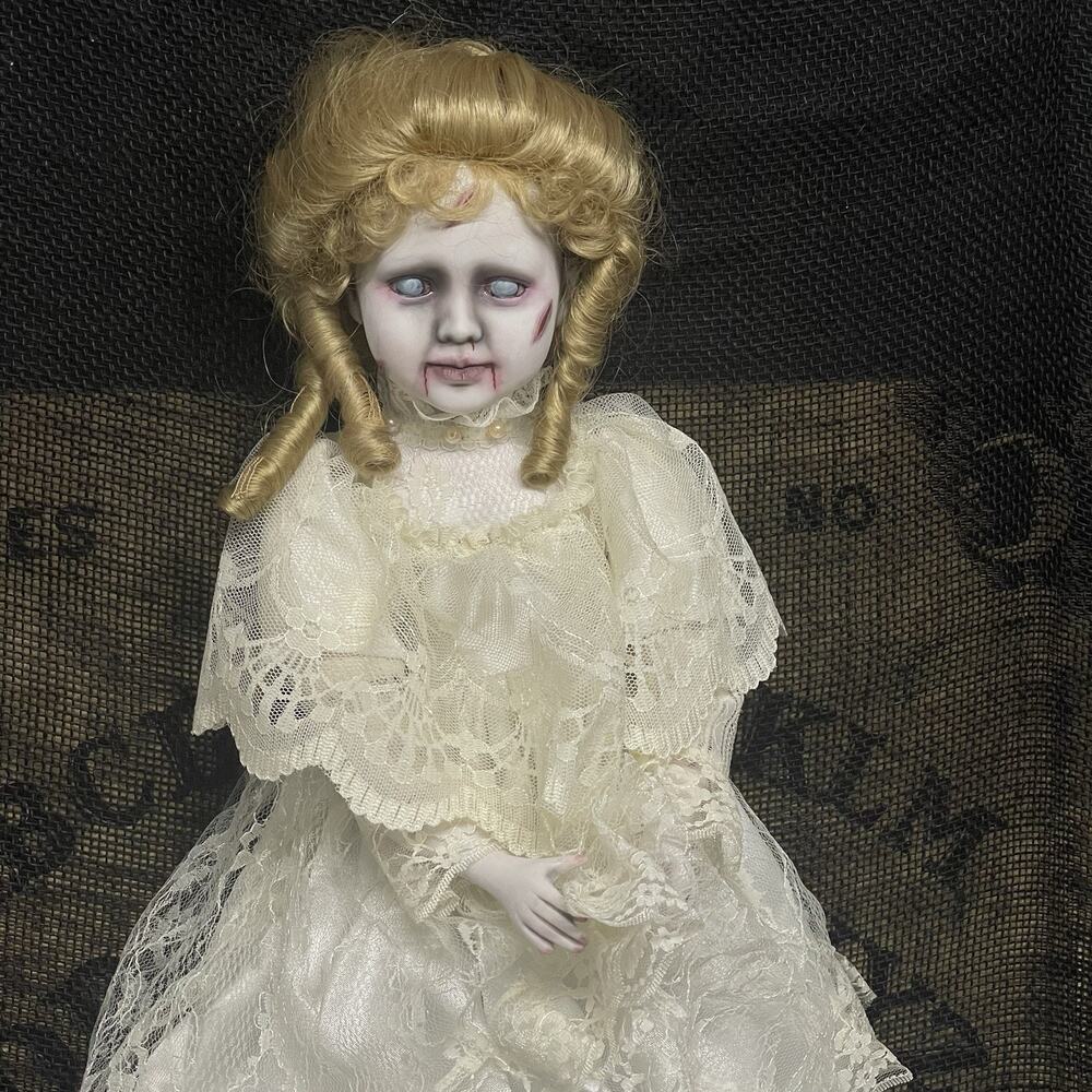 OOAK Creepy Odd 20” Haunting Ghost Undead Spirit Scary Halloween Horror Art Doll
